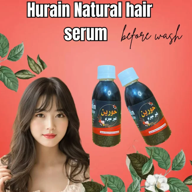 ✨ Hurain Natural Hair Serum – Shine. Strength. Smoothness. Naturally.