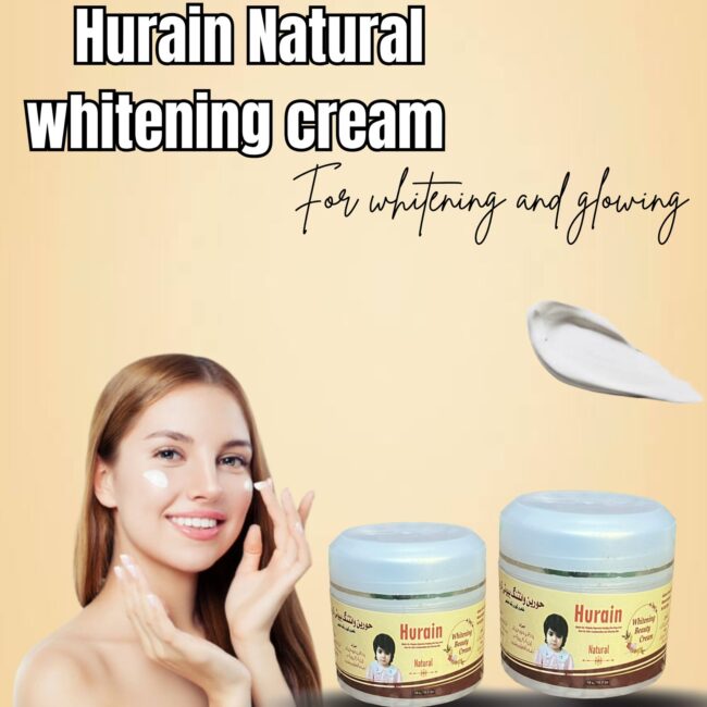 🌙 Hurain Natural Night Cream – Wake Up to Naturally Glowing Skin.